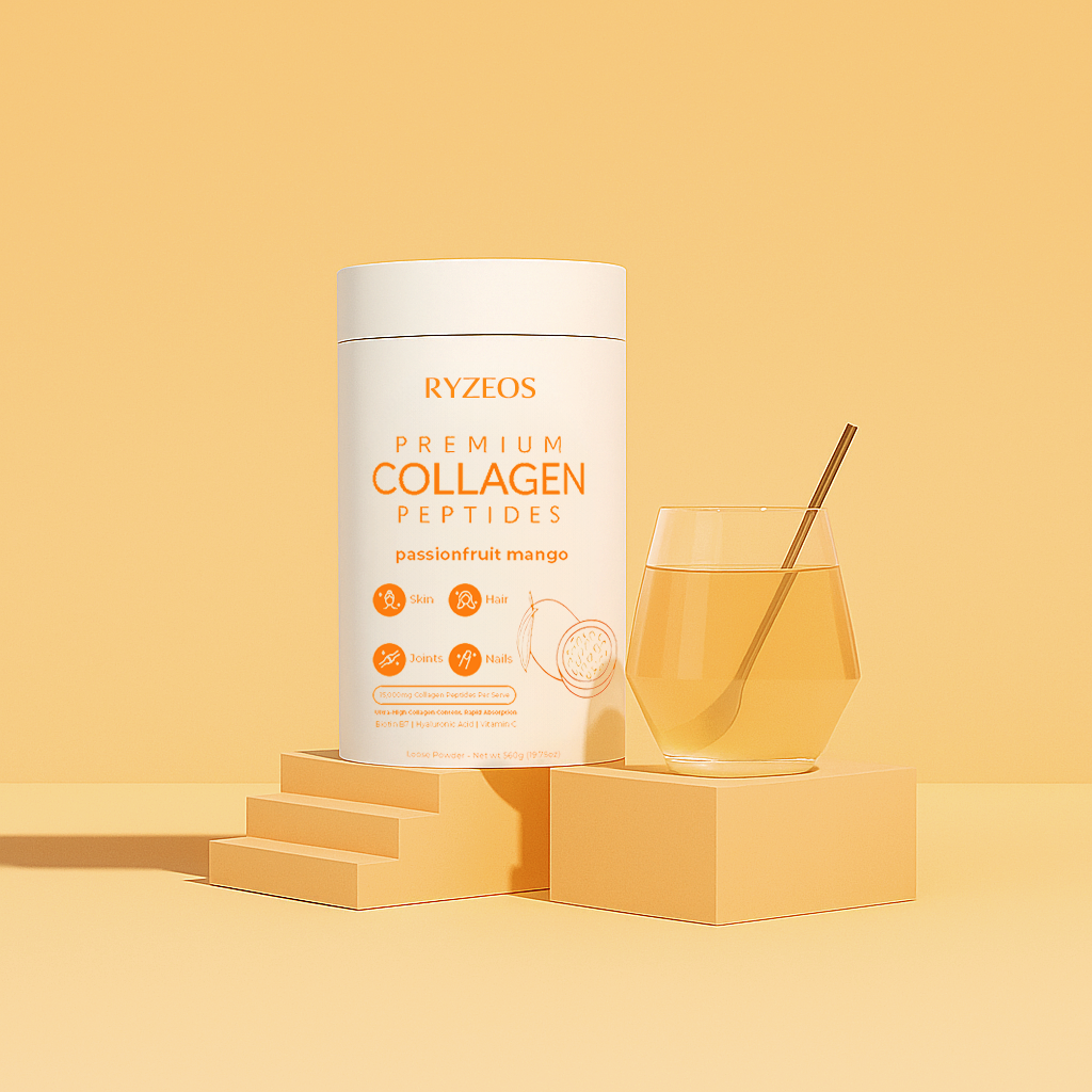 Ryzeos Passionfruit Mango Collagen Powder - 560g