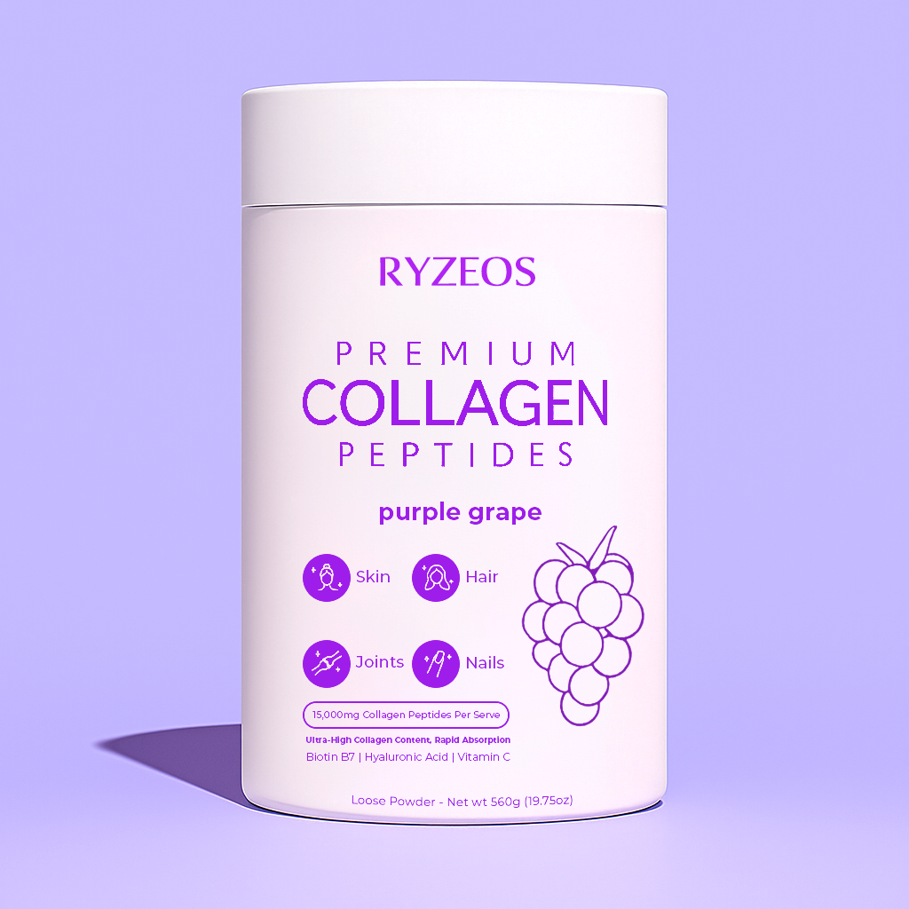 Ryzeos Purple Grape Collagen Powder - 560g