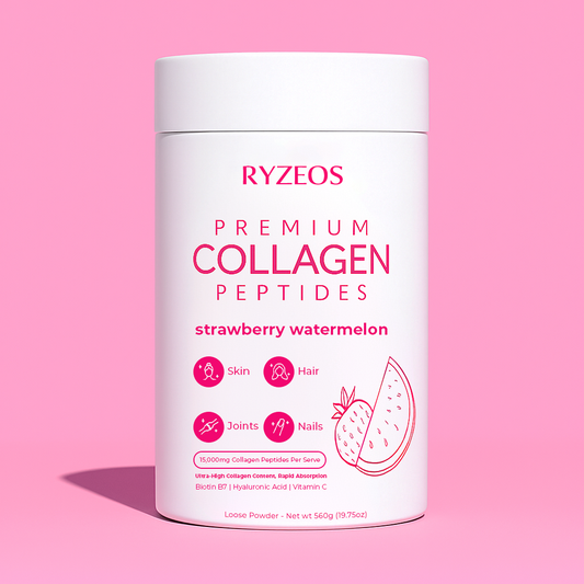 Ryzeos Strawberry Watermelon Collagen Powder - 560g