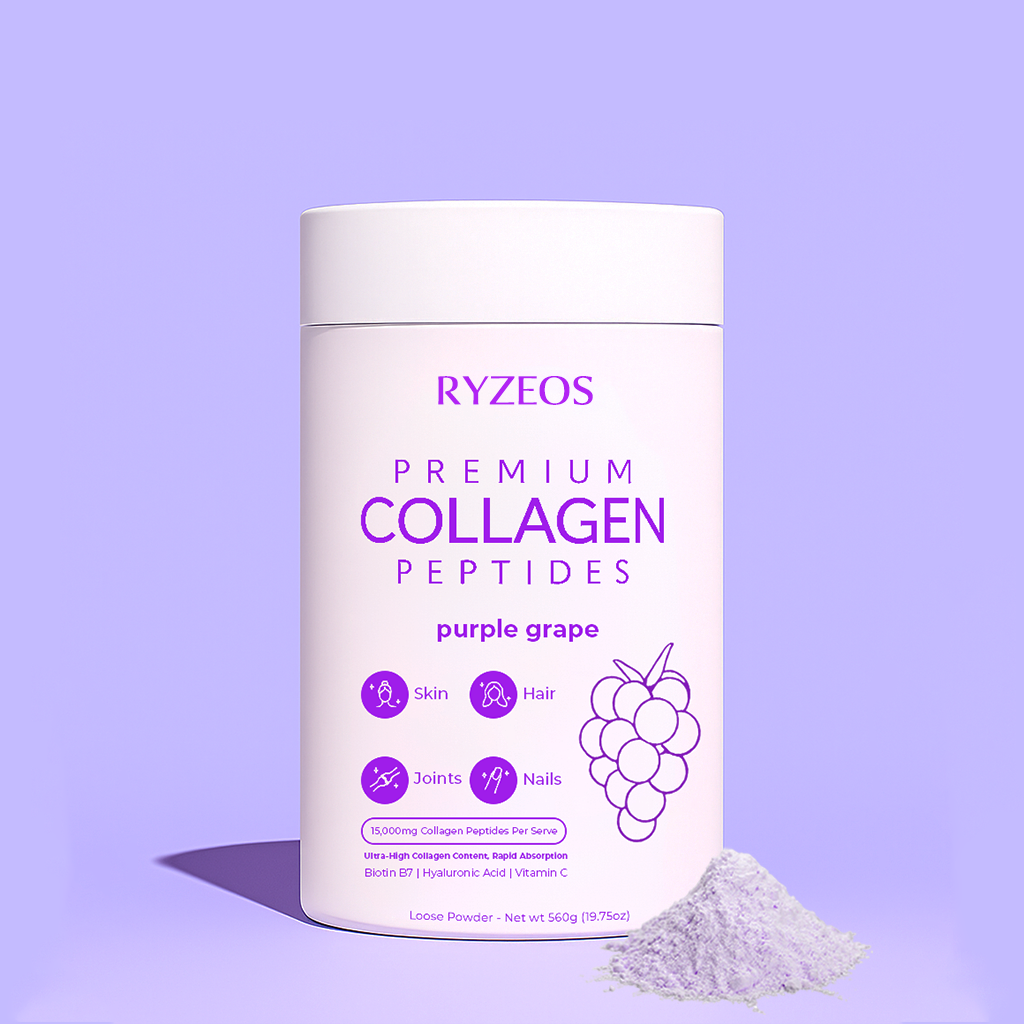Ryzeos Purple Grape Collagen Powder - 560g