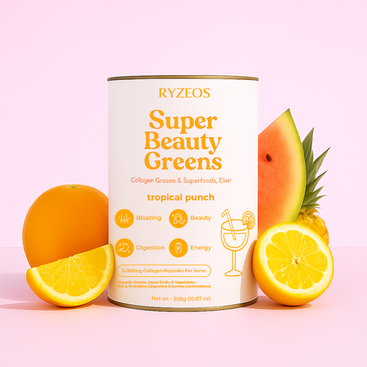 Ryzeos Tropical Punch Super Beauty Greens - 308g